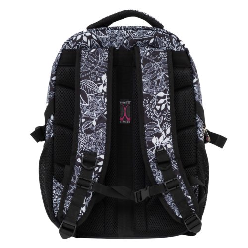 Budmil Edwin hátizsák fekete fehér virágos 10110149/S87