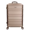 Benzi 5807 L nagy méretű bőrönd bronz