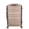 Benzi 5807 L nagy méretű bőrönd bronz