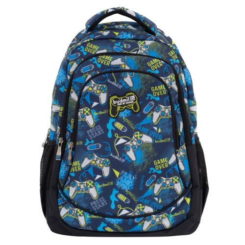 Budmil iskolatáska kék gamer 10110188/S54