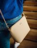 Vuch Nurmi bézs cipzáras crossbody kézitáska