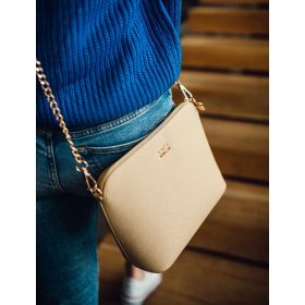 Vuch Nurmi bézs cipzáras crossbody kézitáska