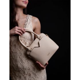 Vuch Fossy Gala Beige elegáns kézitáska