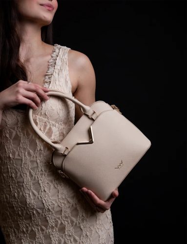 Vuch Fossy Gala Beige elegáns kézitáska