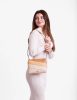 Vuch Coalie Striped Beige steppelt crossbody táska