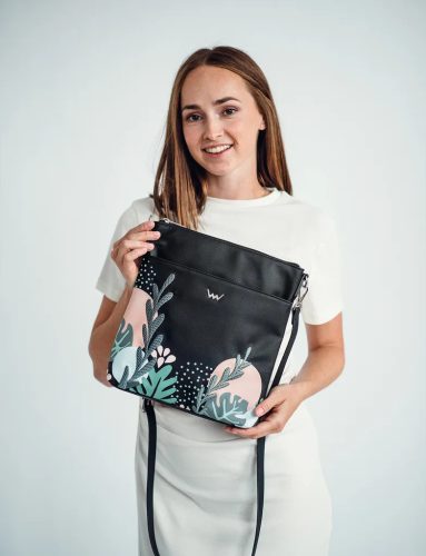 Vuch Smokie Desert fekete crossbody táska