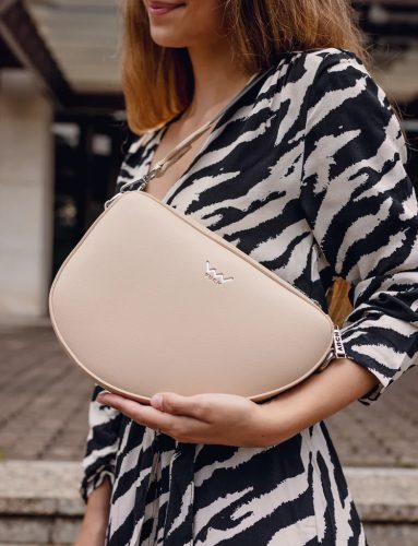Vuch Larrel Beige aszimmetrikus crossbody táska