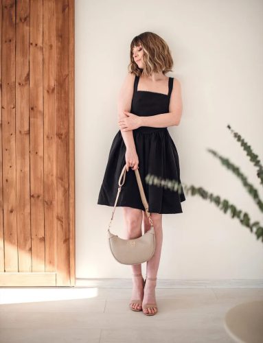 Vuch Nessa Beige elegáns crossbody táska