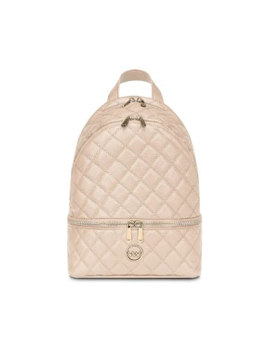 Vuch Theo Beige városi steppelt hátizsák
