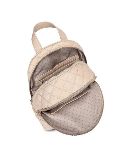 Vuch Theo Beige városi steppelt hátizsák