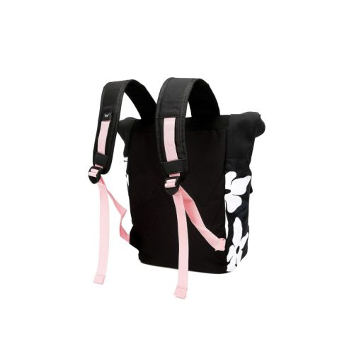 Vuch Dammit Flowers White tágas hátizsák megerősített háttal