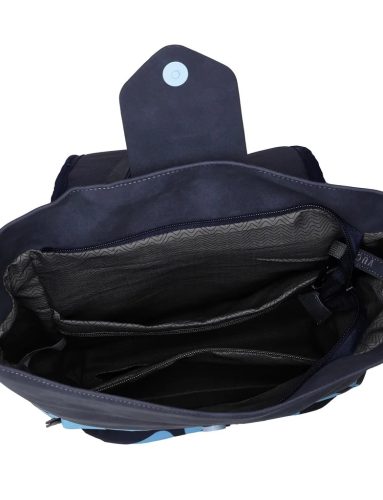 Vuch Dammit Flowers Blue tágas hátizsák megerősített háttal