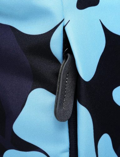 Vuch Dammit Flowers Blue tágas hátizsák megerősített háttal