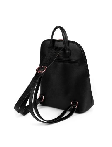 Vuch Filipa fekete cipzáras városi hátizsák