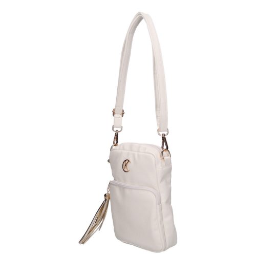 Karen 2503 fehér rostbőr női táska