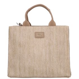 David Jones női szalma táska CM7531 Taos Taupe