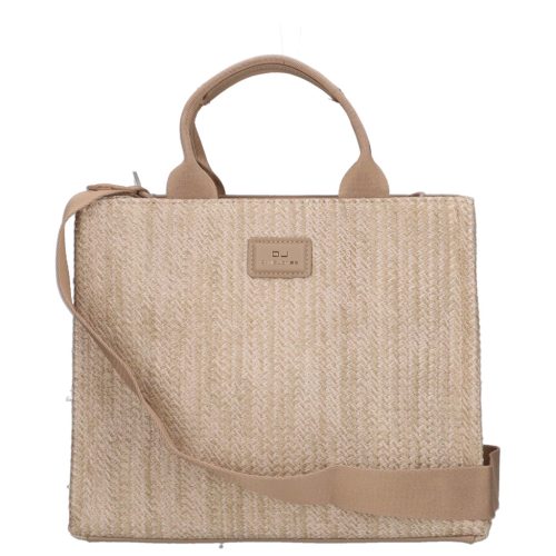 David Jones női szalma táska CM7531 Taos Taupe