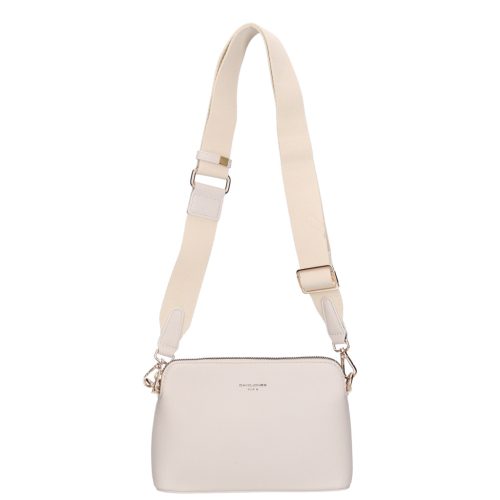 David Jones kicsi crossbody táska CM7334 Coconut Cream