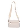 David Jones kicsi crossbody táska CM7334 Coconut Cream