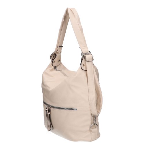 Hernan Bag HB0211 bézs női válltáska és hátizsák