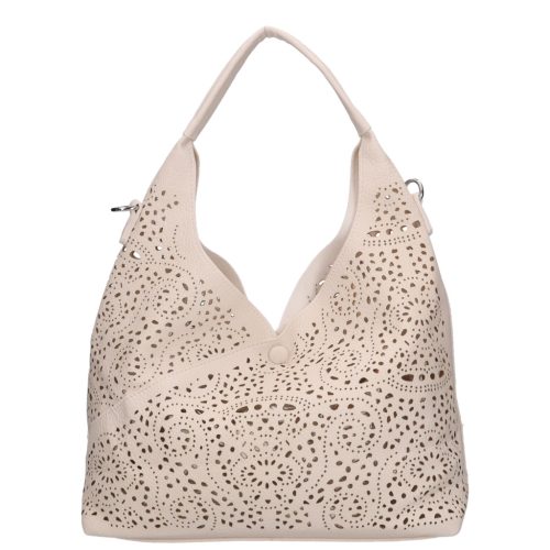 Hernan Bag H365 bézs shopper táska és kis táska egyben