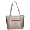 David Jones CM7191 silver női válltáska A4-es méret