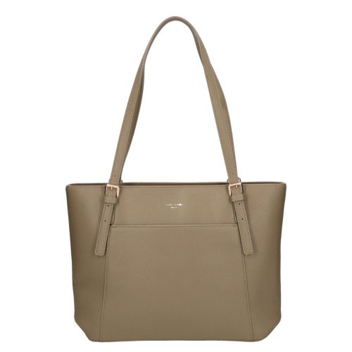David Jones CM7191 khaki női válltáska A4-es méret