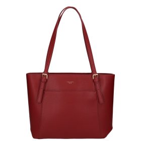 David Jones CM7191 bordó női válltáska A4-es méret