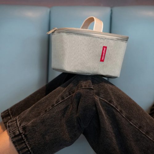 Reisenthel Coolerbag M pocket twist silver LF7052 hűtőtáska