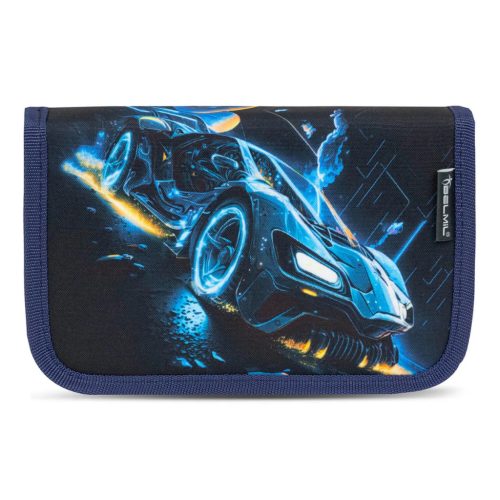 Belmil Fastline kék autós elsős iskolatáska szett