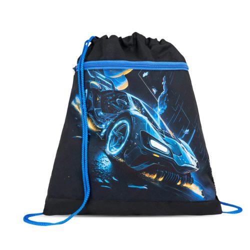 Belmil Fastline kék autós elsős iskolatáska szett