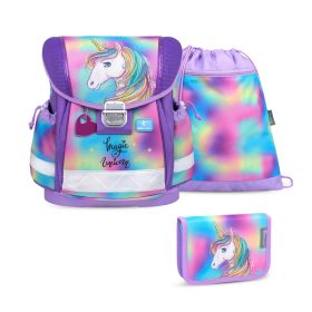 Belmil Rainbow Color elsős iskolatáska szett