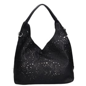 Hernan Bag H365 fekete shopper táska és kis táska egyben