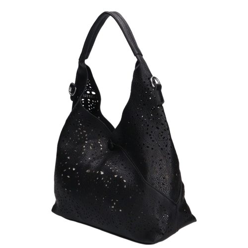 Hernan Bag H365 fekete shopper táska és kis táska egyben