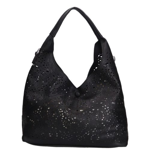 Hernan Bag H365 fekete shopper táska és kis táska egyben