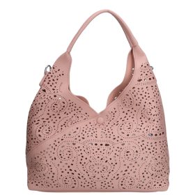 Hernan Bag H365 púder shopper táska és kis táska egyben