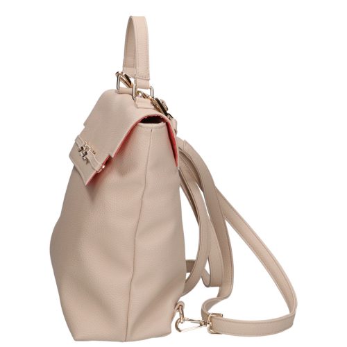 Chiara rostbőr táska E 6017-G bézs arany cipp