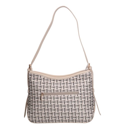 David Jones CM7605 bézs fekete női válltáska