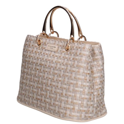 David Jones CM7604 bézs női kézitáska