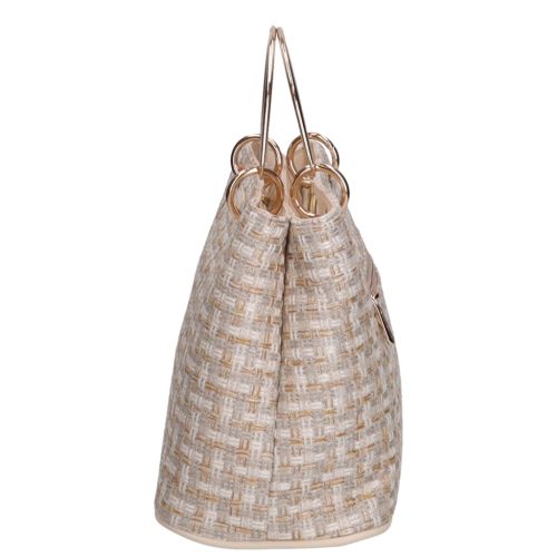 David Jones CM7604 bézs női kézitáska