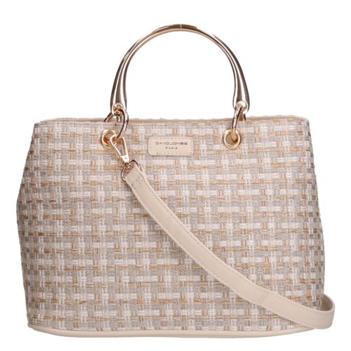 David Jones CM7604 bézs női kézitáska