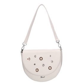 Karen 2477 fehér rostbőr női táska