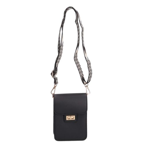 David Jones női crossbody telefontok CM7294 fekete