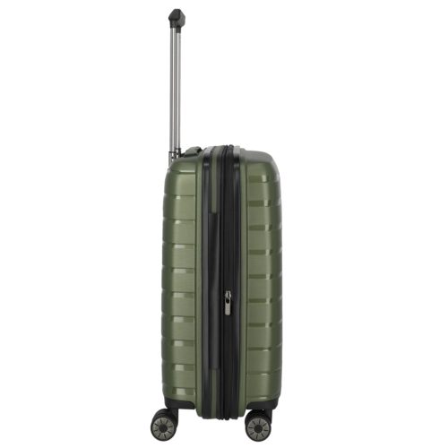 Travelite Air Base S olive bővíthető kabinbőrönd