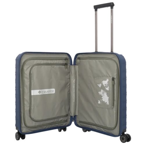 Travelite MOOBY S kék kabinbőrönd