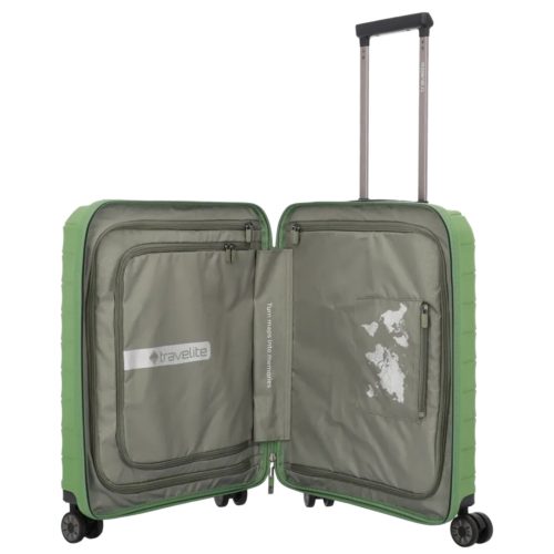 Travelite MOOBY S zöld kabinbőrönd