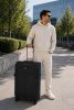 Travelite Briize L fekete bővíthető nagy méretű bőrönd