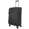 Travelite Briize L fekete bővíthető nagy méretű bőrönd