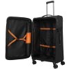 Travelite Briize L fekete bővíthető nagy méretű bőrönd
