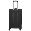 Travelite Briize L fekete bővíthető nagy méretű bőrönd